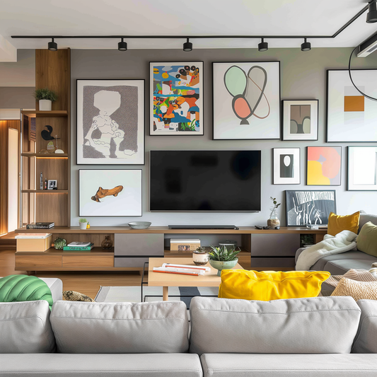 5 Creative Ways to Style Your Frame TV with Artwork